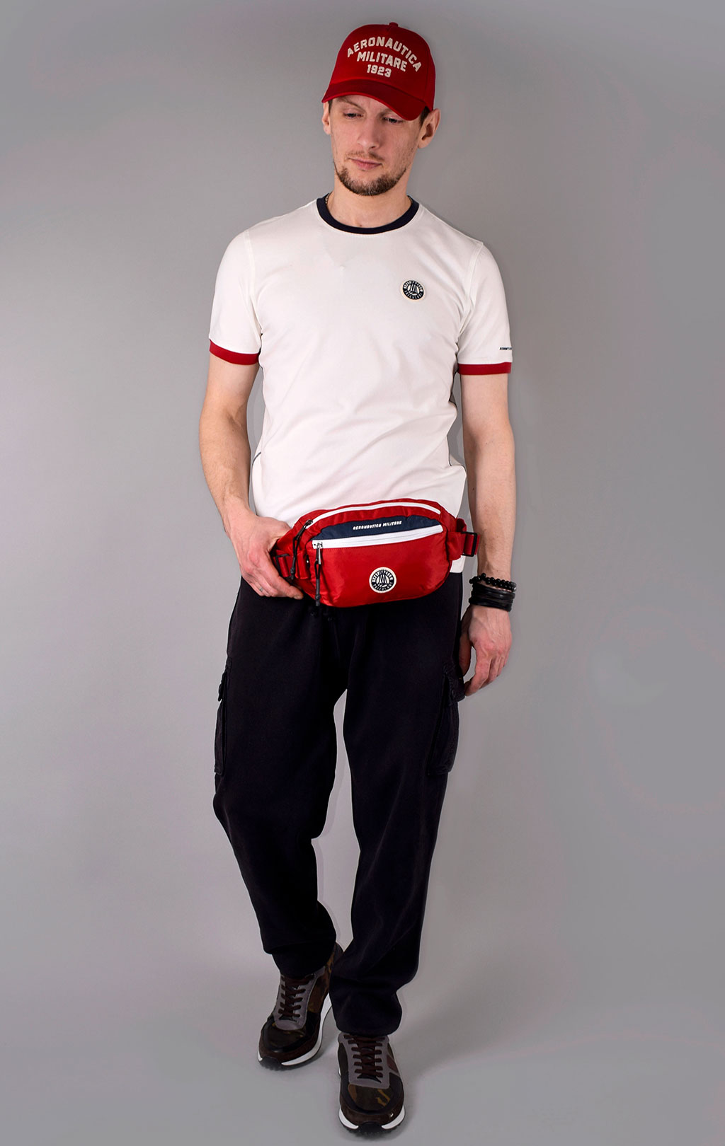 Футболка AERONAUTICA MILITARE SS 20 off white (TS 1699)