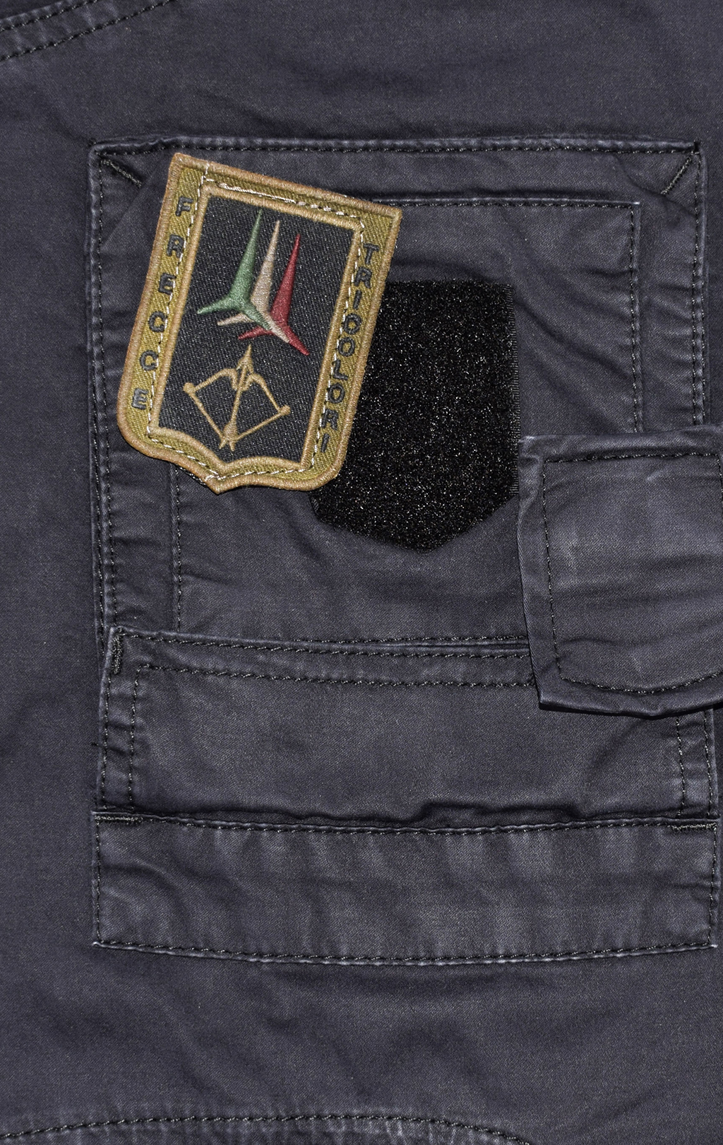 Брюки-карго AERONAUTICA MILITARE big size SS 21/AL blue black (PA 1387) 