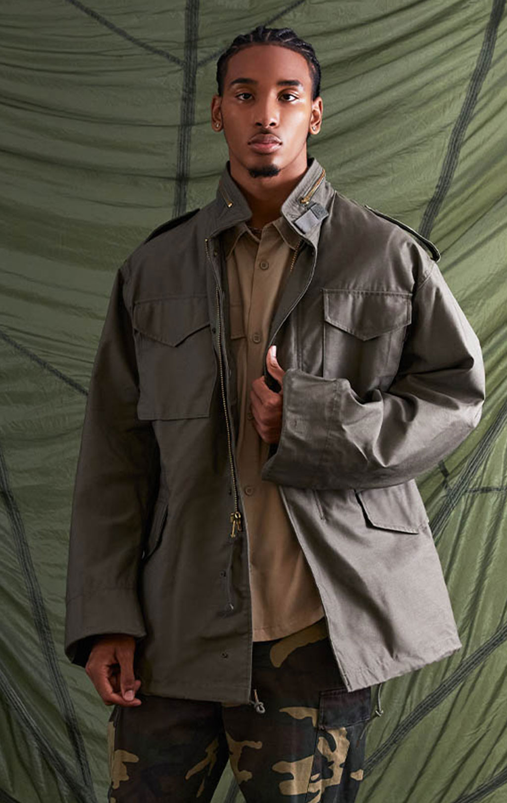 Куртка ALPHA INDUSTRIES FIELD COAT M-65 FW 23/24 m olive 