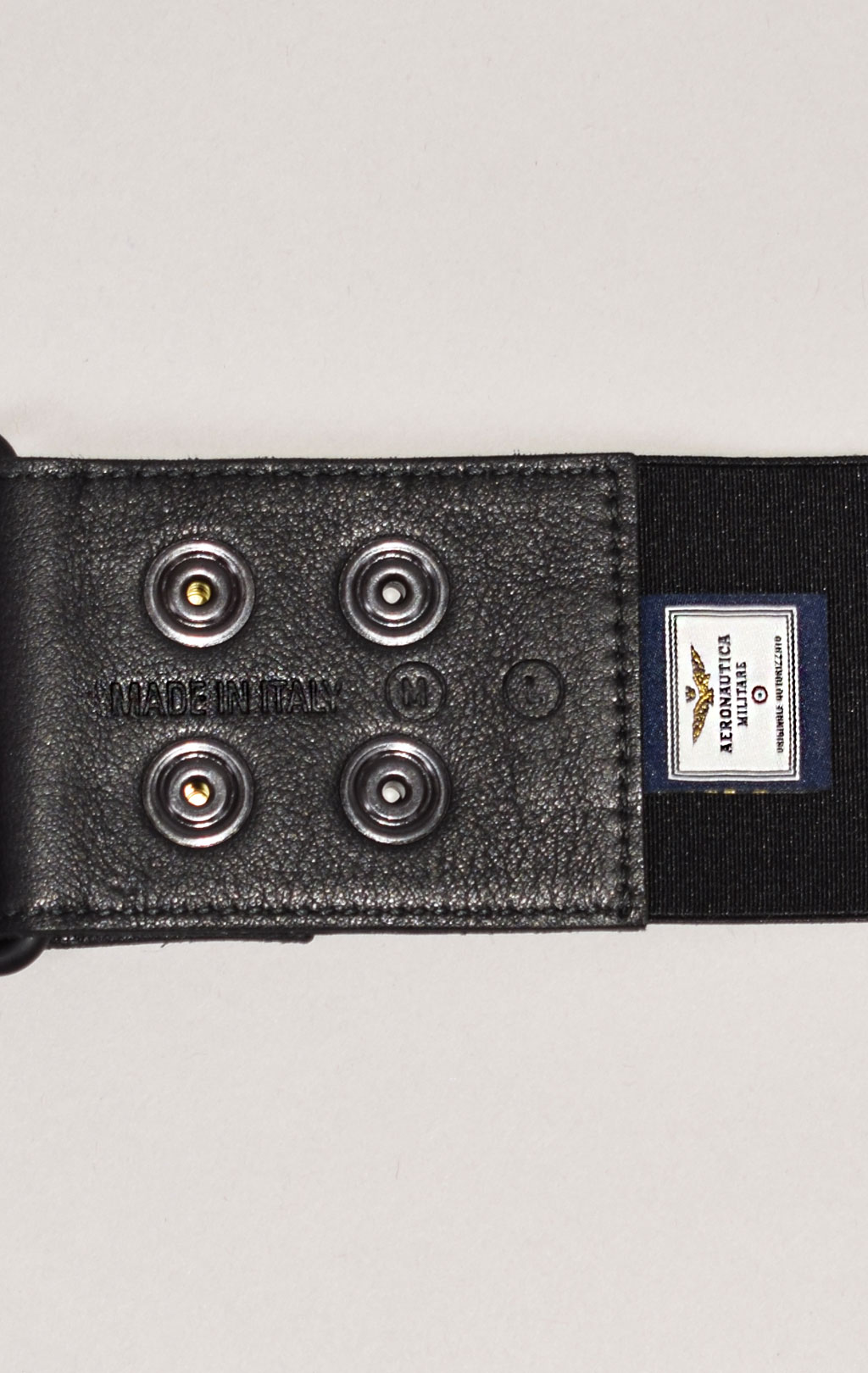 Женский ремень эластичный AERONAUTICA MILITARE FW 22/23/IT nero (CI 290)