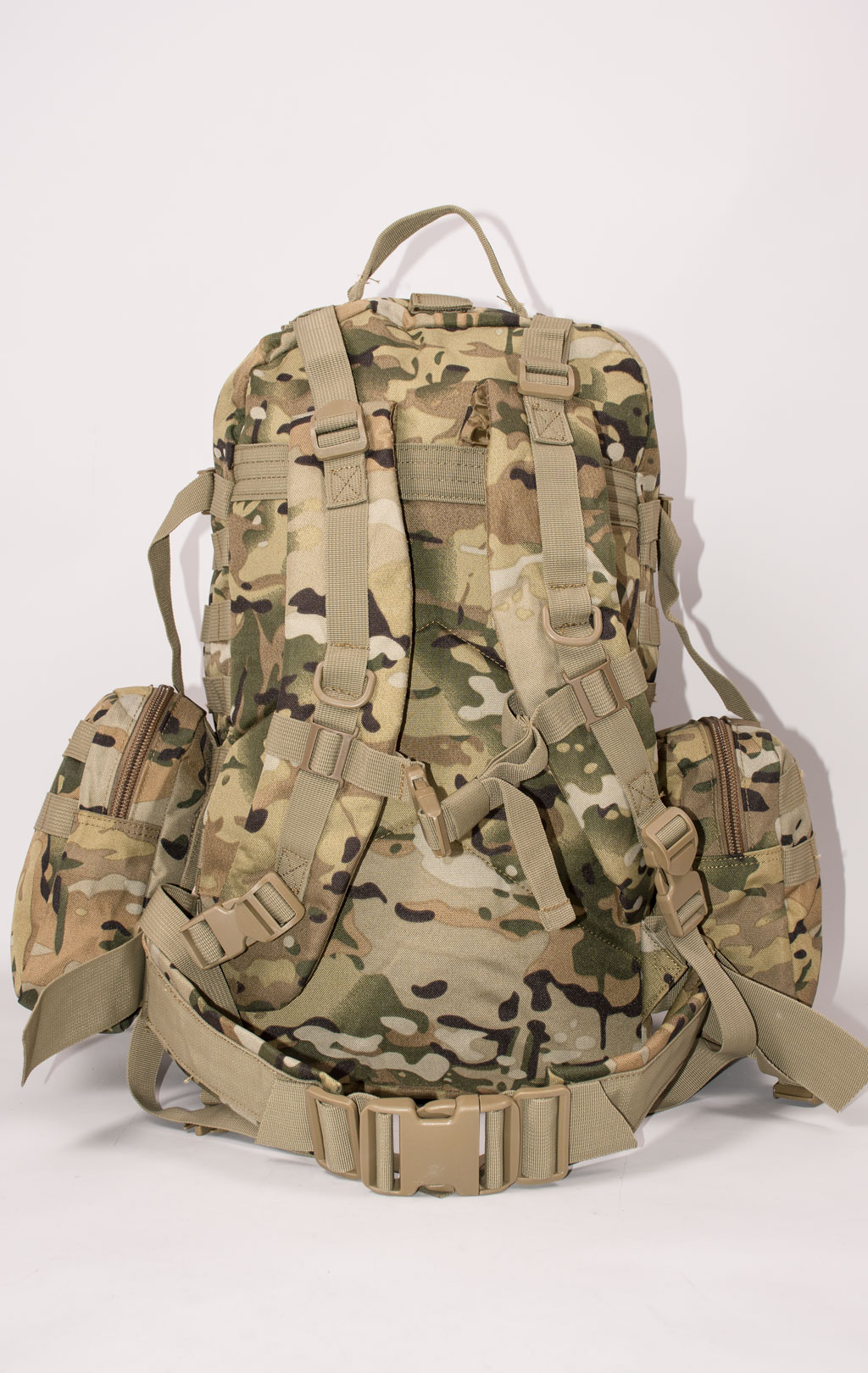 Рюкзак тактический ASSAULT 60L с поясной сумкой + 2 подсумка multicam BS-016 Китай