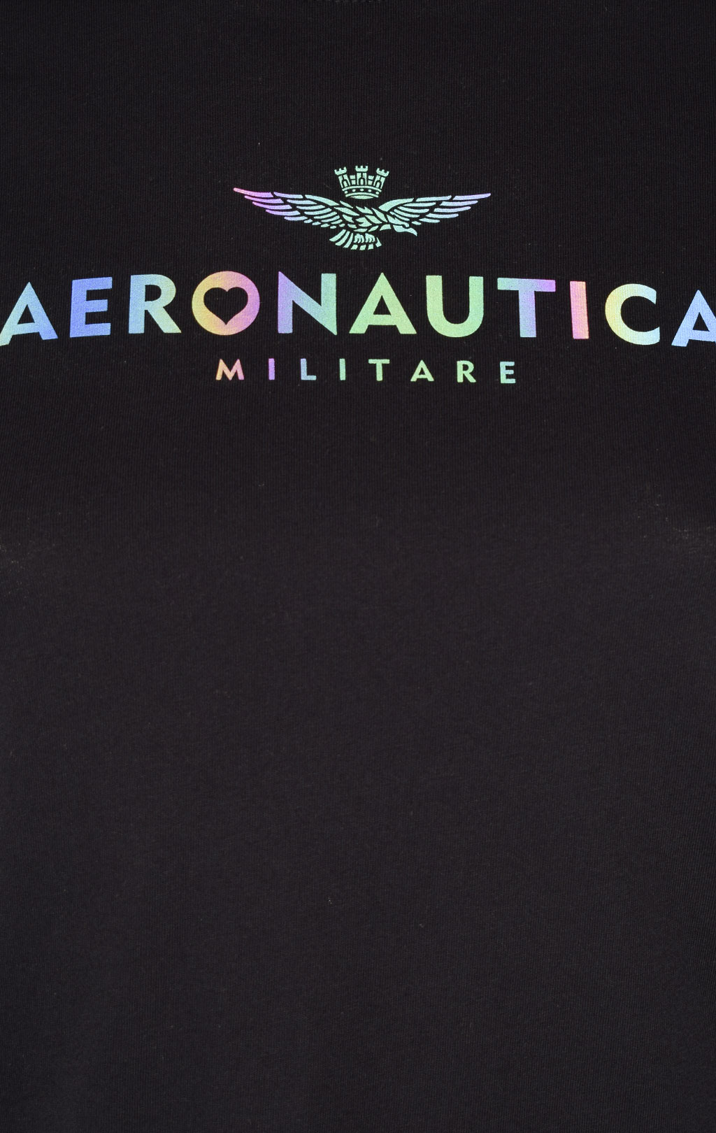 Женская футболка AERONAUTICA MILITARE FW 22/23/TR nero (TS 2031)