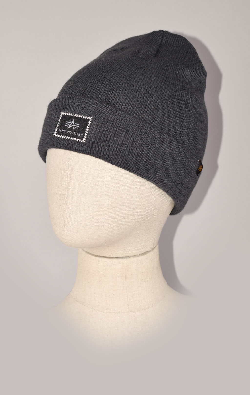 Шапка ALPHA INDUSTRIES X-FIT BEANIE rep. grey 