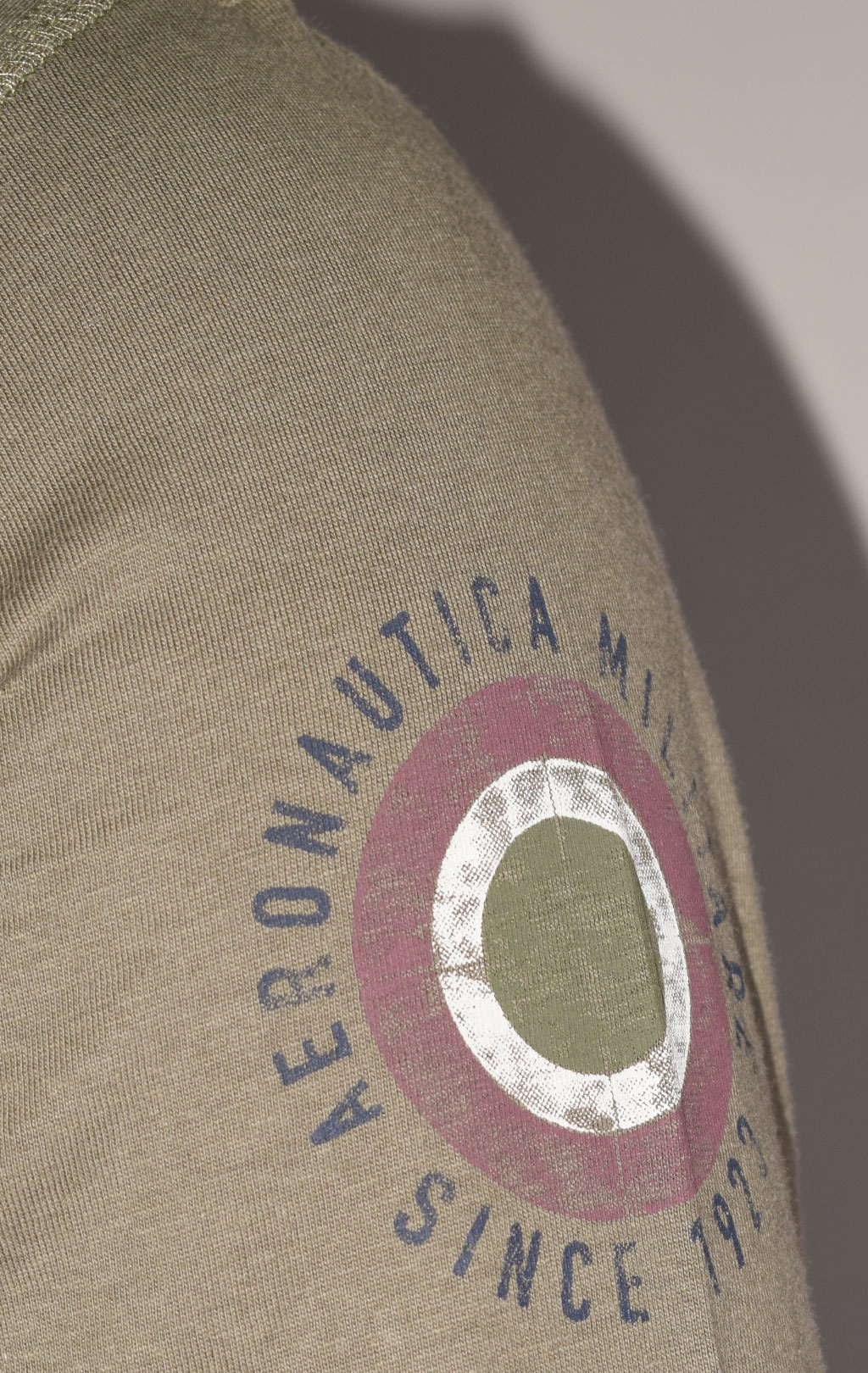 Лонгслив AERONAUTICA MILITARE FW 22/23/BD verde militare (TS 2009) 