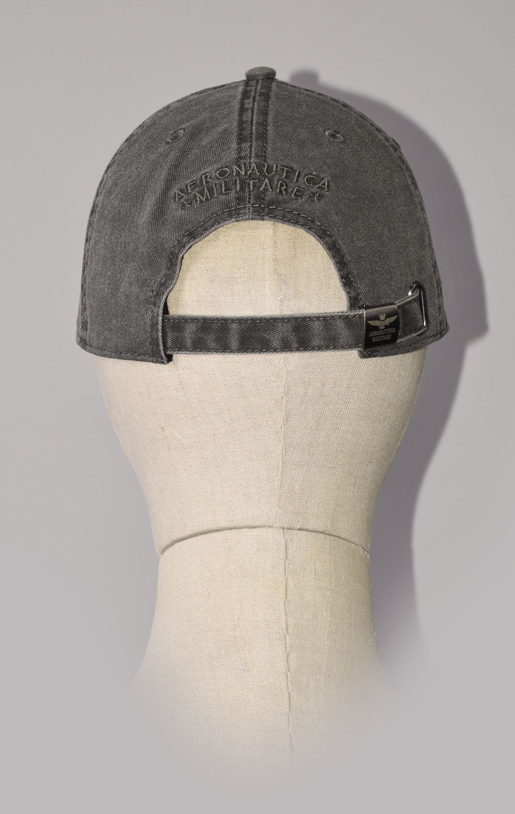 Бейсболка AERONAUTICA MILITARE SS 23/CN jet black (HA 1133)