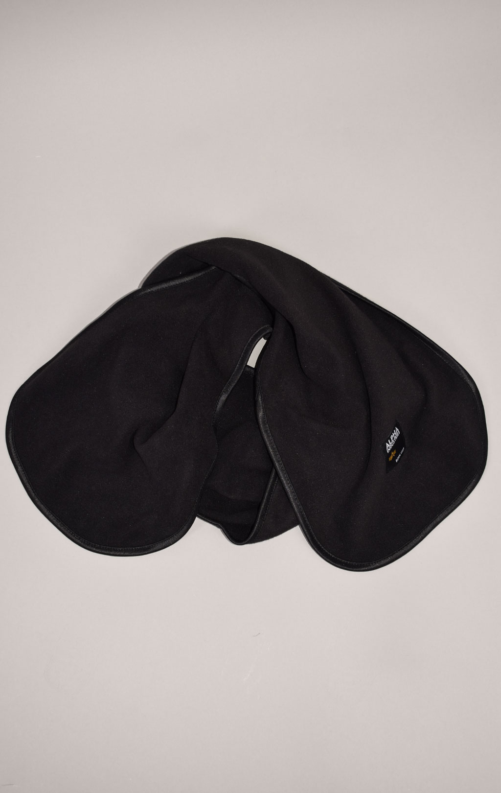 Шарф ALPHA INDUSTRIES LABEL FLEECE SCARF black 