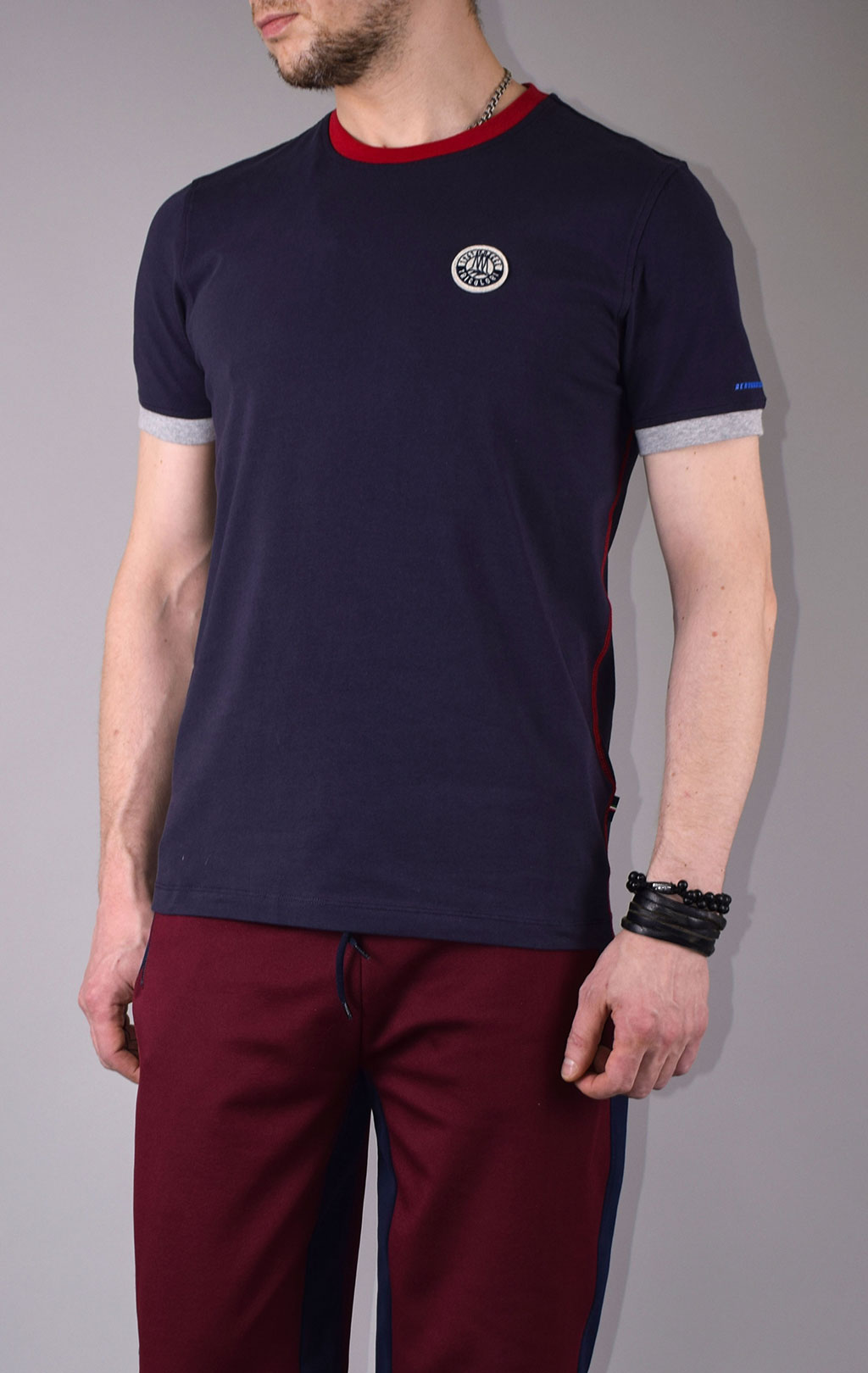 Футболка AERONAUTICA MILITARE SS 20 blue navy (TS 1699) 