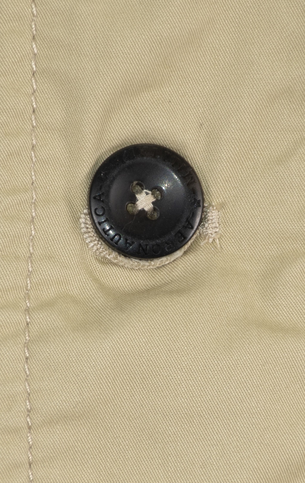 Ветровка AERONAUTICA MILITARE M-65 SS 25 m/IN antelope beige (AB 2212) 