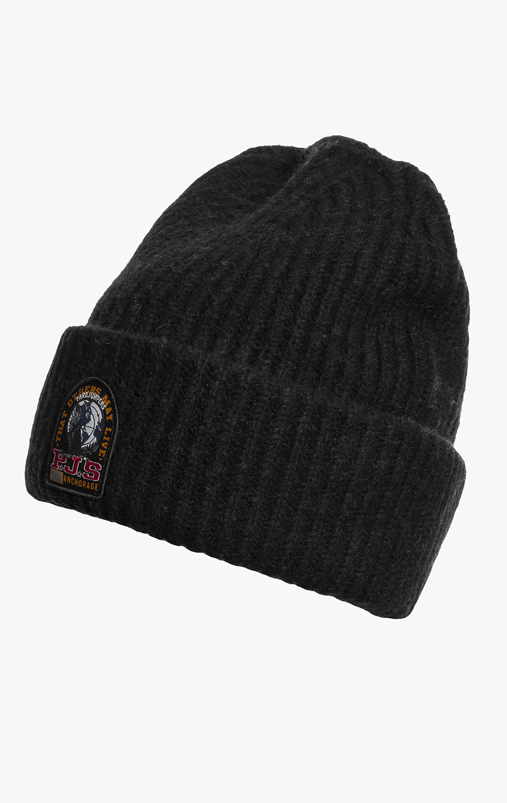 Женская шапка вязаная PARAJUMPERS MOONEYE HAT FW 26/27 full black 