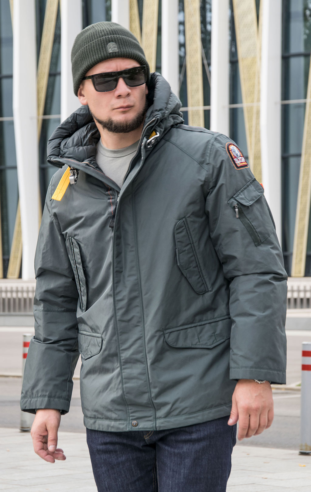 Аляска-пуховик PARAJUMPERS RIGHT HAND CORE FW 23/24 green gables 