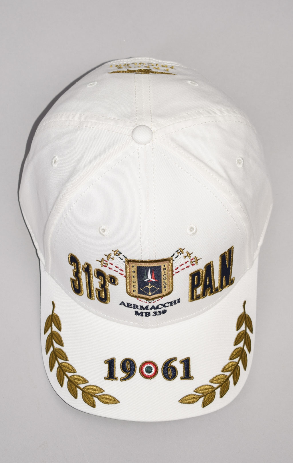 Бейсболка AERONAUTICA MILITARE SS 23/CN off white (HA 1131)