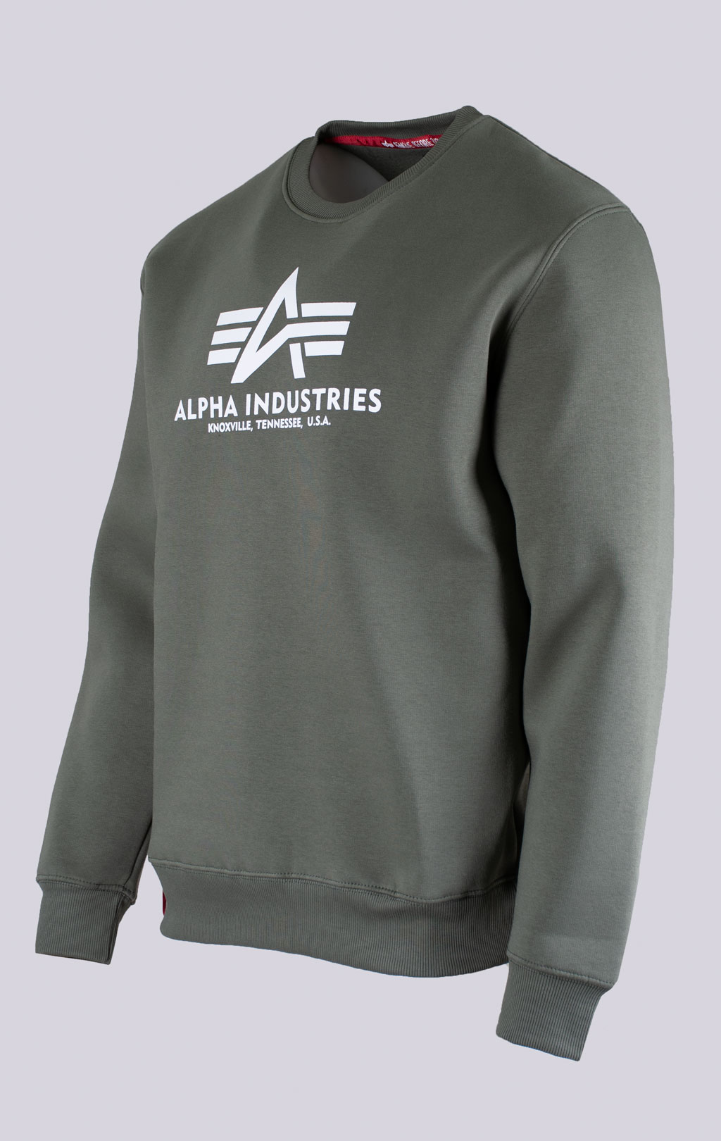 Свитшот ALPHA INDUSTRIES BASIC SWEATER dark olive 