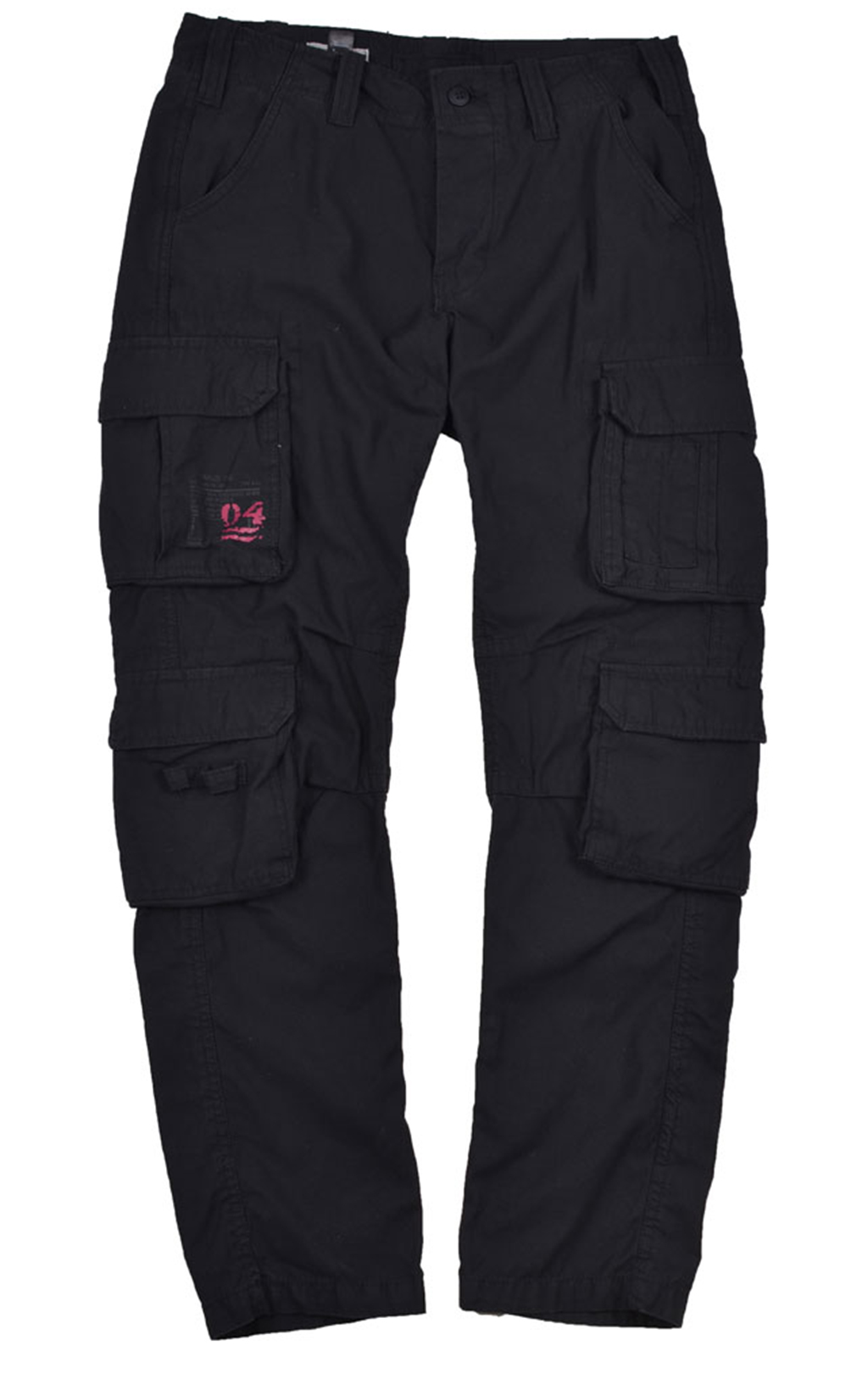 Брюки-карго Surplus AIRBORNE SLIMMY black 