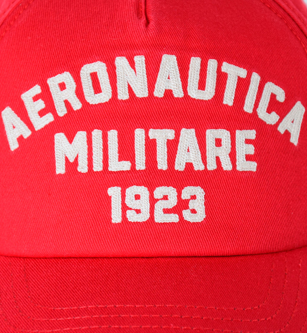Бейсболка AERONAUTICA MILITARE rosso sport (HA 1009) 