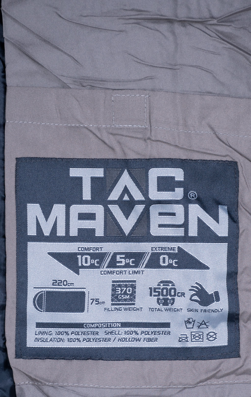 Спальный мешок Pentagon/Tac Maven MAJOR SLEEPING BAG midnight blue 19002 370gr