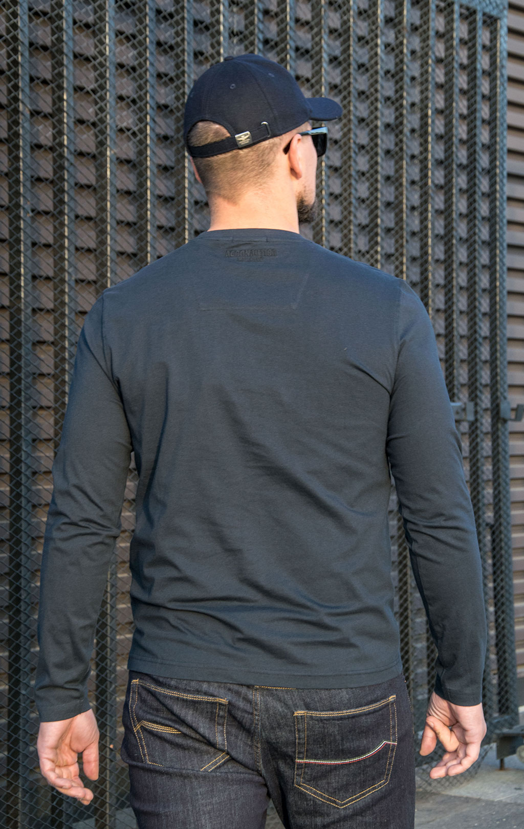 Лонгслив AERONAUTICA MILITARE FW 23/24/BD dark blue (TS 2139)