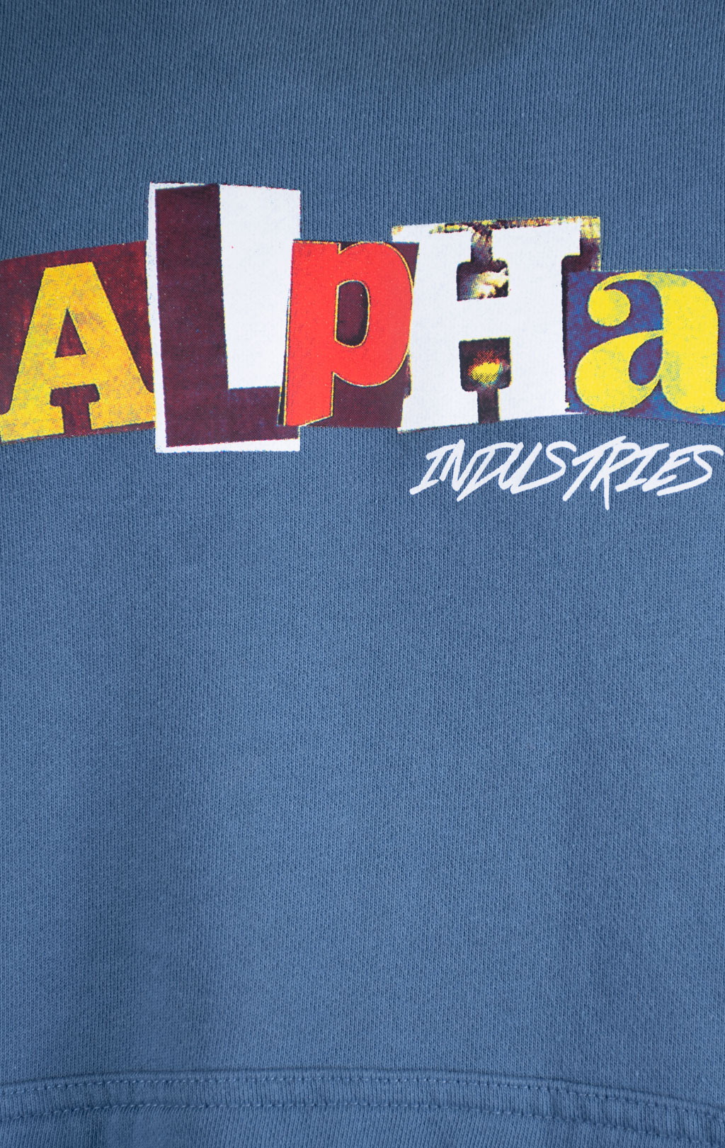 Толстовка ALPHA INDUSTRIES ALPHA RANSOM HOODIE SS 24 m copen blue 