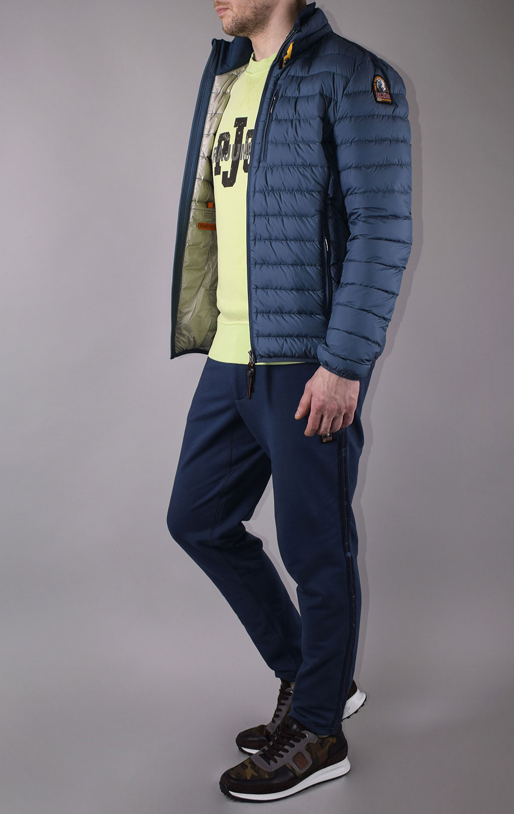 Куртка-пуховик лёгкая PARAJUMPERS UGO SS 20 marine 