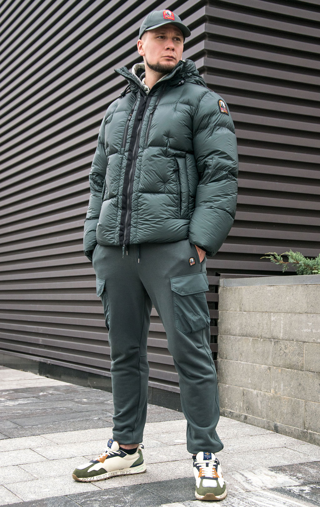 Куртка-пуховик PARAJUMPERS DIRAN FW 23/24 green gables 