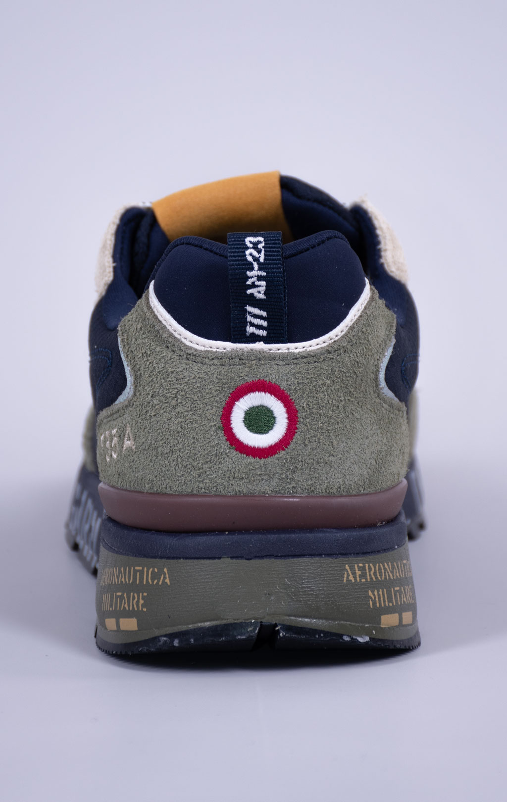 Кроссовки AERONAUTICA MILITARE (SC 0276) замша FW 26/27/CN verde/blue 
