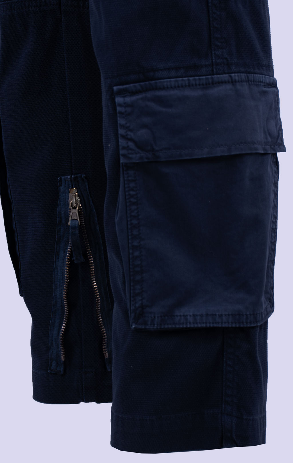 Брюки-карго AERONAUTICA MILITARE ANTI-G плотные FW 26/27/AL blue navy (PA 1664) 
