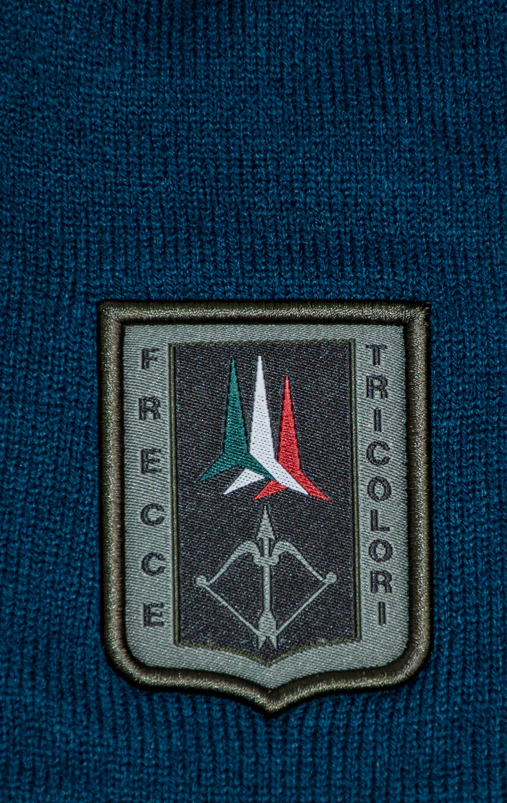 Шапка вязаная AERONAUTICA MILITARE FW 25/26/CN titan avio (CU 0036) 