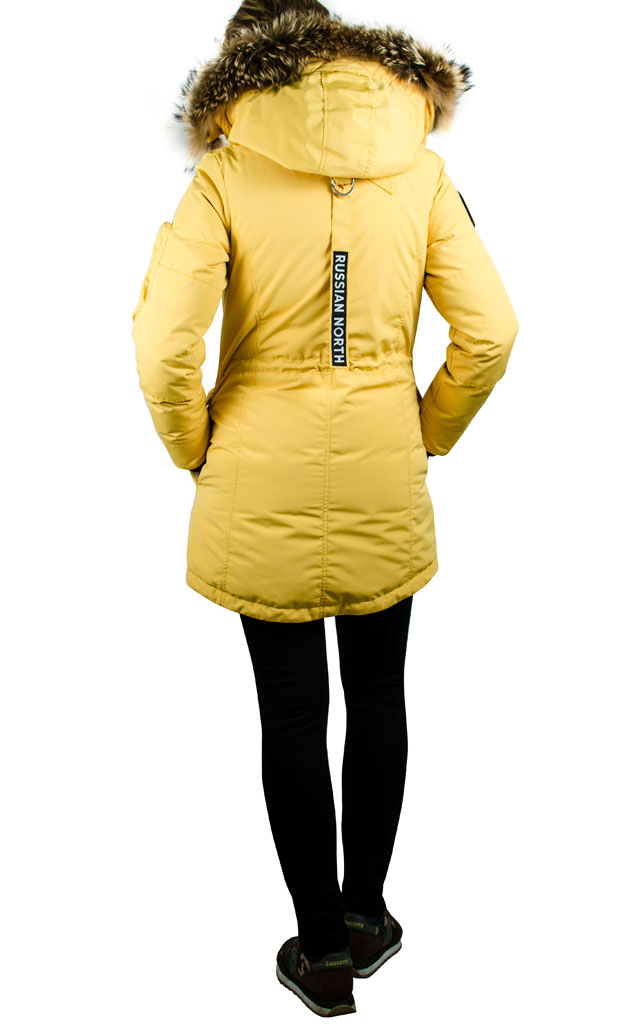 Женский пуховик ARCTIC EXPLORER UMI yellow 