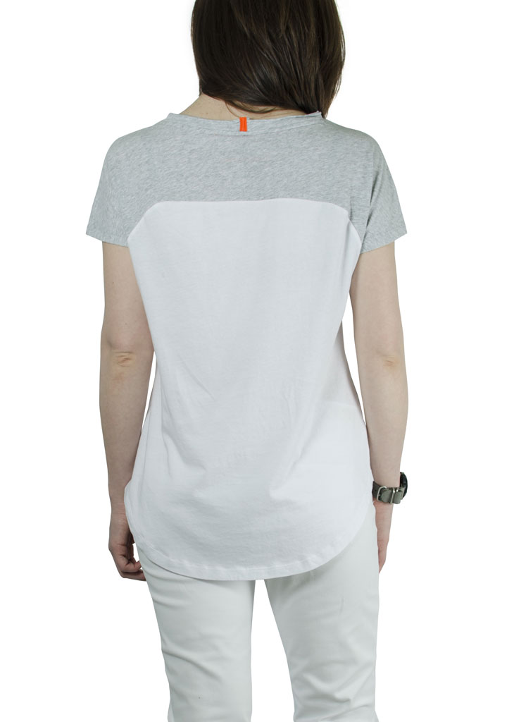 Женская футболка PARAJUMPERS AUBURN white off 