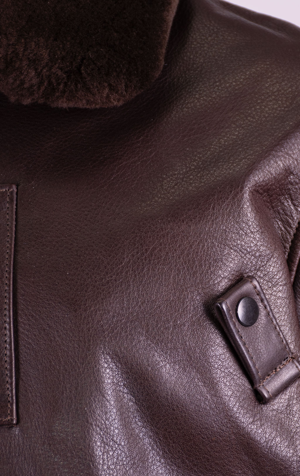Куртка-пилот COCKPIT B-15 Slim Fit кожа SLIM FIT brown (Z27H02) 