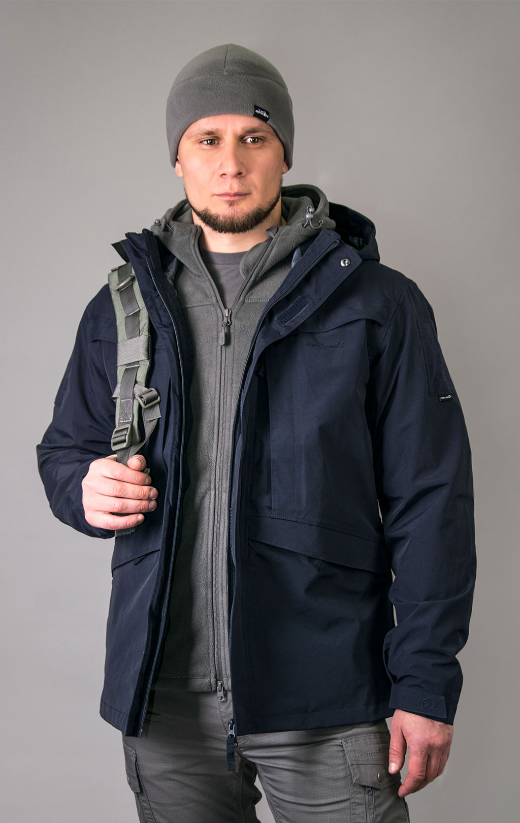 Куртка тактическая Pentagon мембрана HURRICANE MJC® SYSTEM midnight blue 07104 