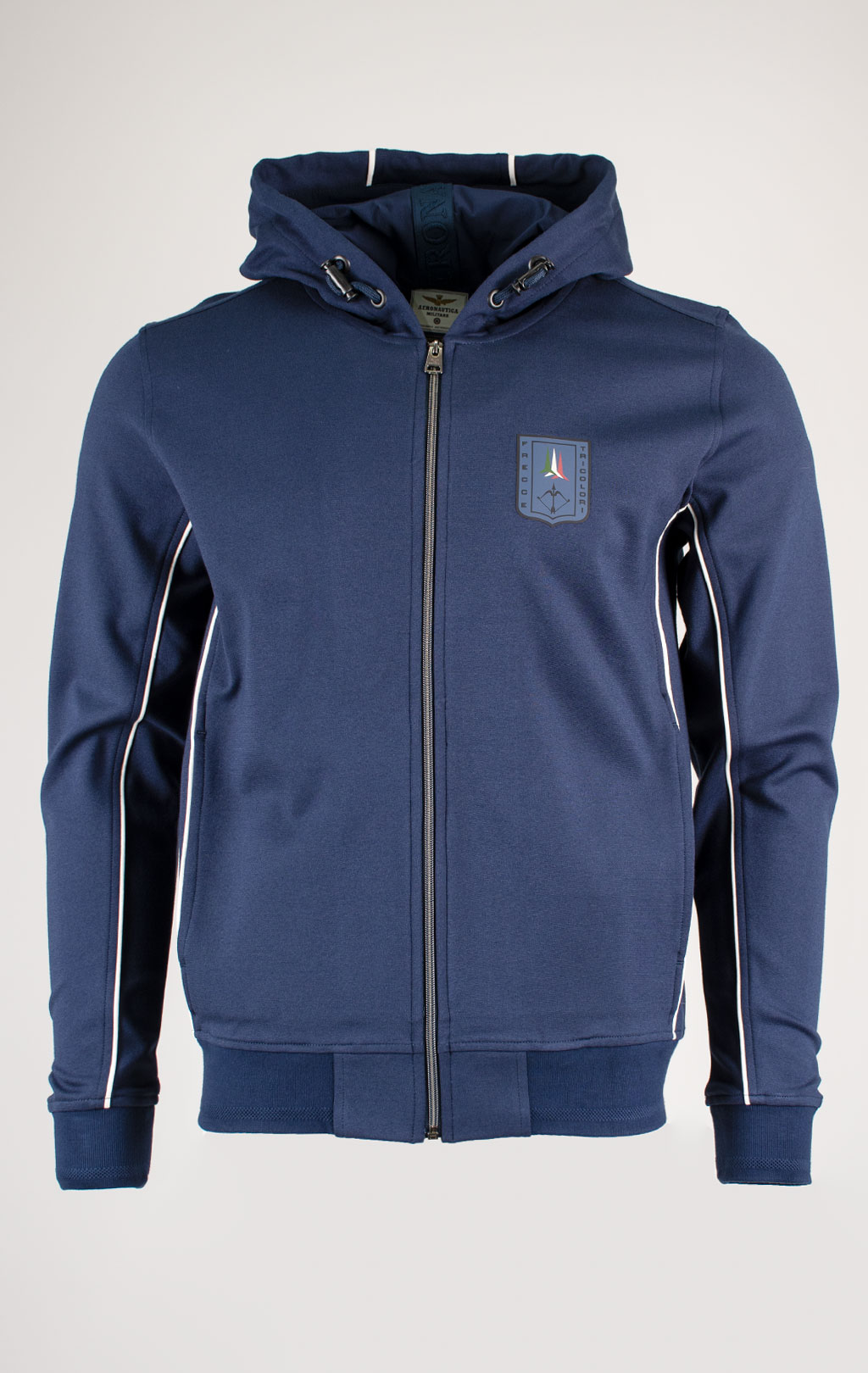 Толстовка с капюшоном AERONAUTICA MILITARE FW 25/26/TR blue navy (FE 2064) 