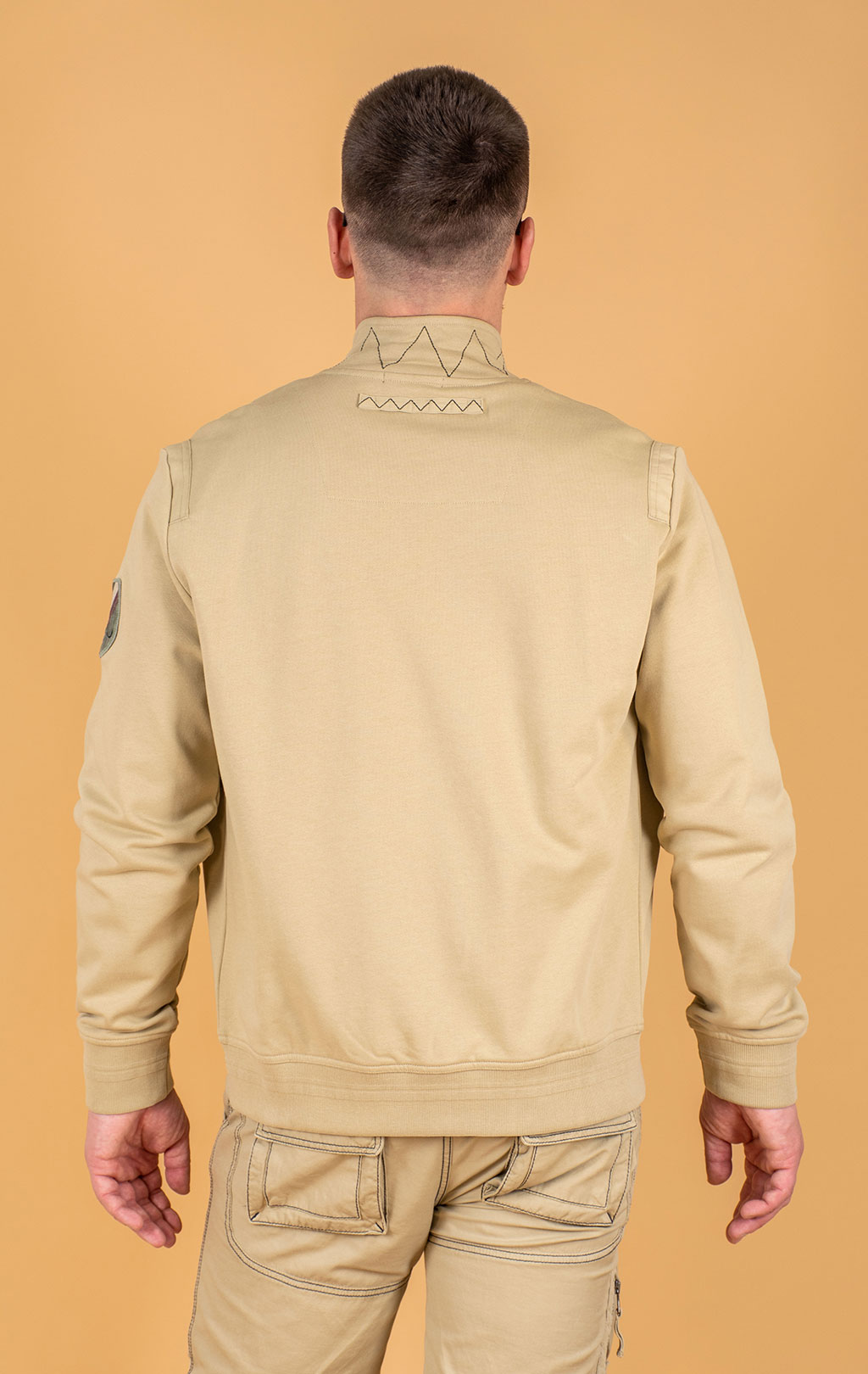 Олимпийка AERONAUTICA MILITARE SS 25 m/TR antelope beige (FE 2008) 