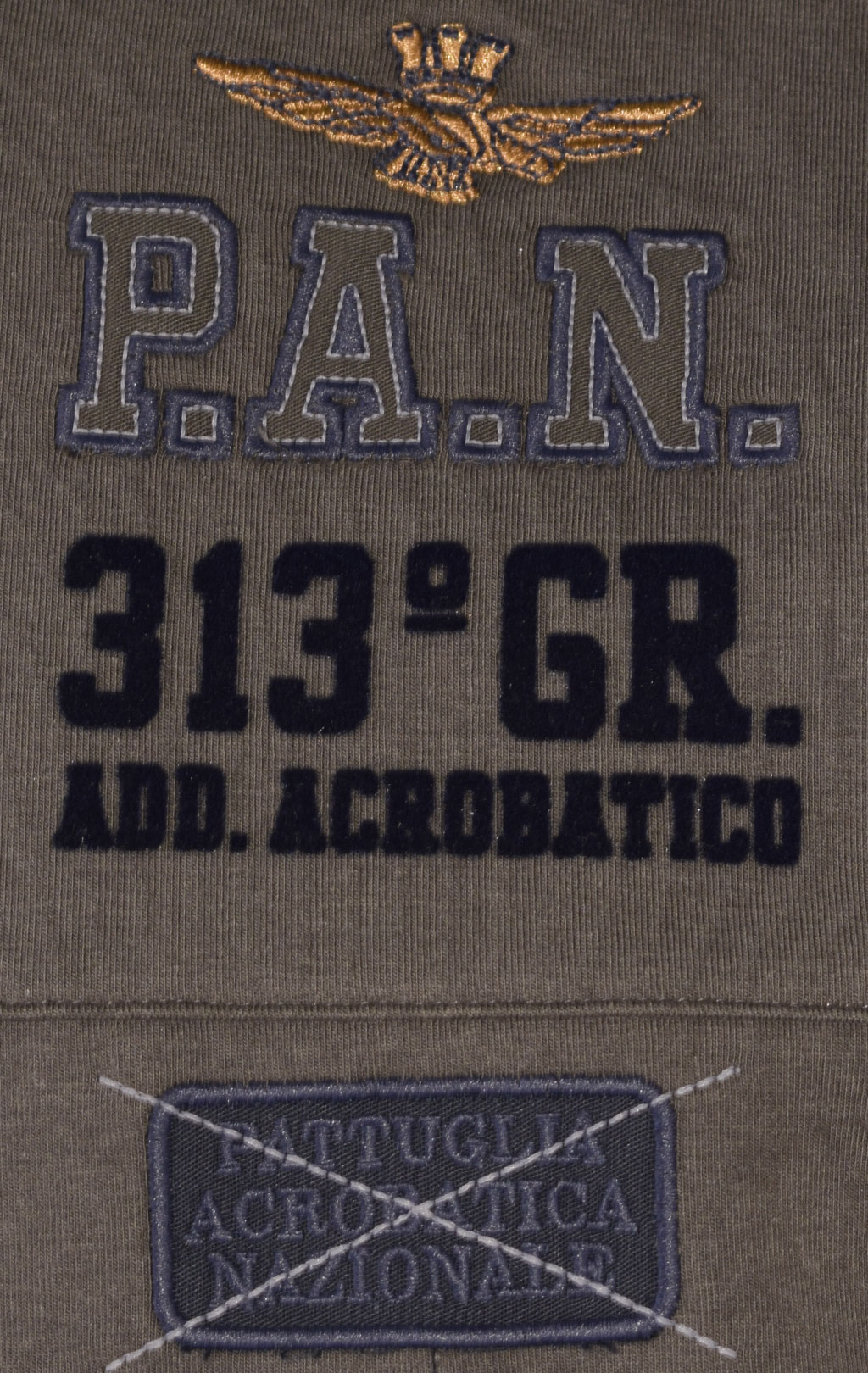 Олимпийка AERONAUTICA MILITARE FW 23/24/TR brown (FE 1824)