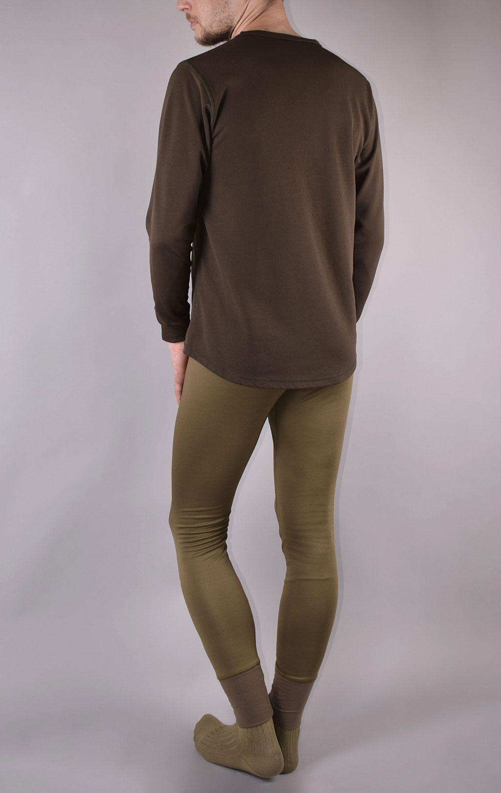 Термофутболка с длинным рукавом Vest Thermal olive Англия