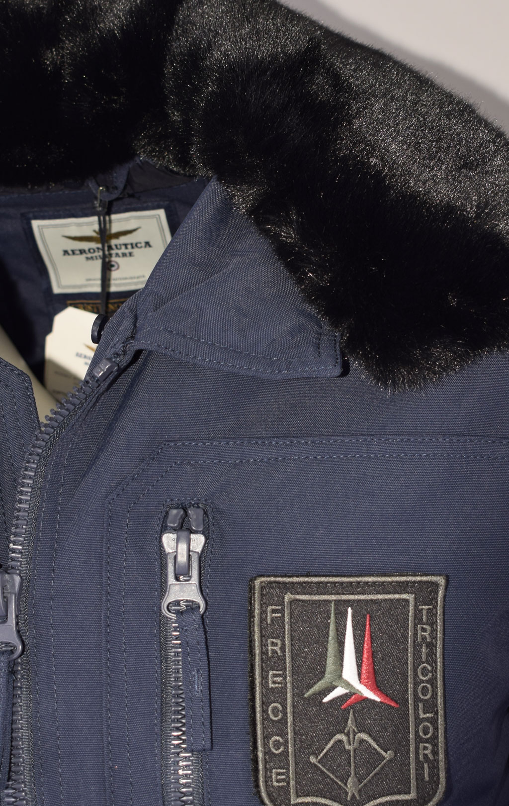 Куртка-пилот AERONAUTICA MILITARE FW 23/24 m/BD dark blue (AB 2106) 