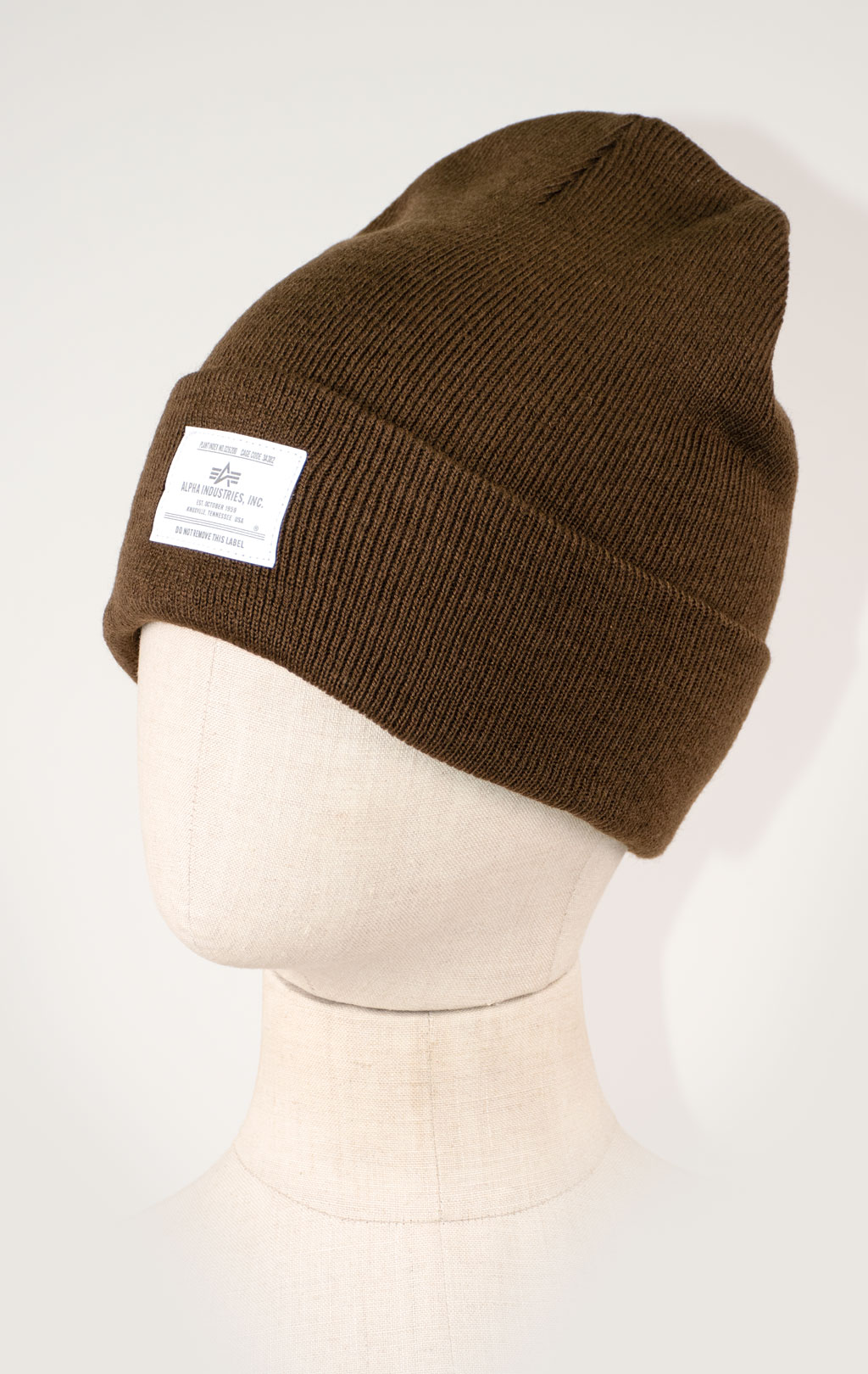 Шапка ALPHA INDUSTRIES ESSENTIAL BEANIE FW 25/26 espresso 