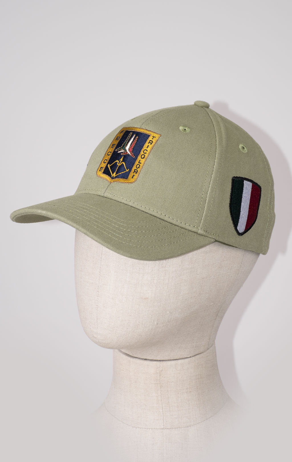 Бейсболка AERONAUTICA MILITARE SS 24/CN olive green (HA 1150) 