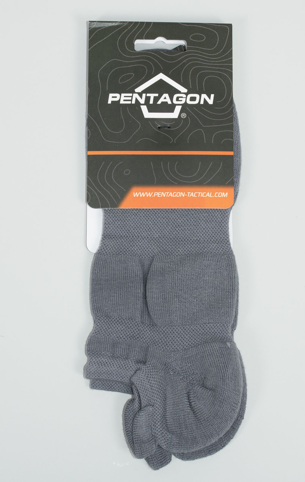 Носки низкие Pentagon INVISIBLE grey wolf 14014 