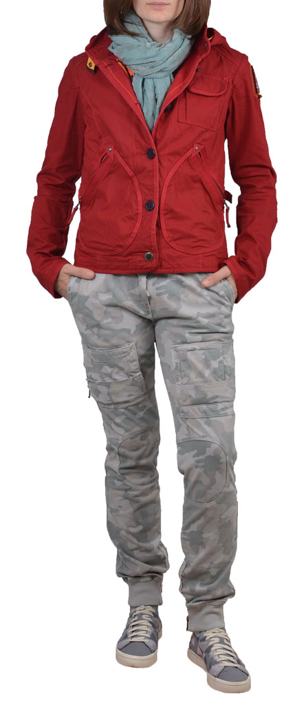 Женская ветровка PARAJUMPERS JERSEY W. red 