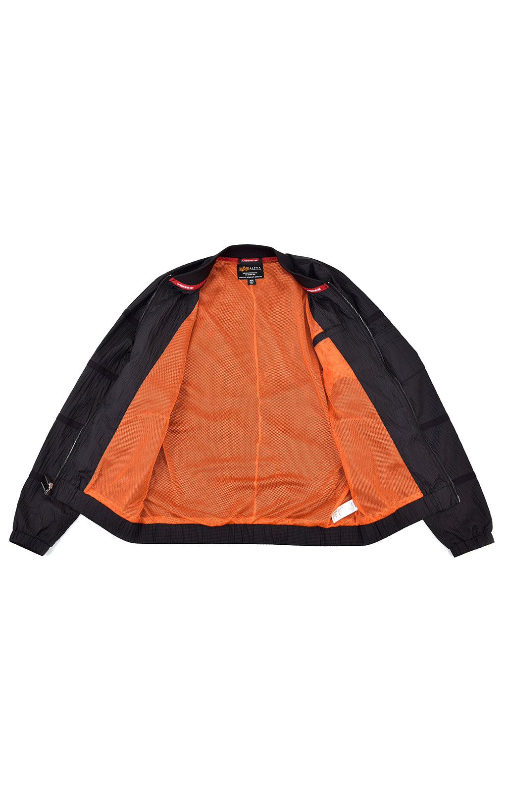 Ветровка ALPHA INDUSTRIES PARACHUTE UTILITY original fit black 