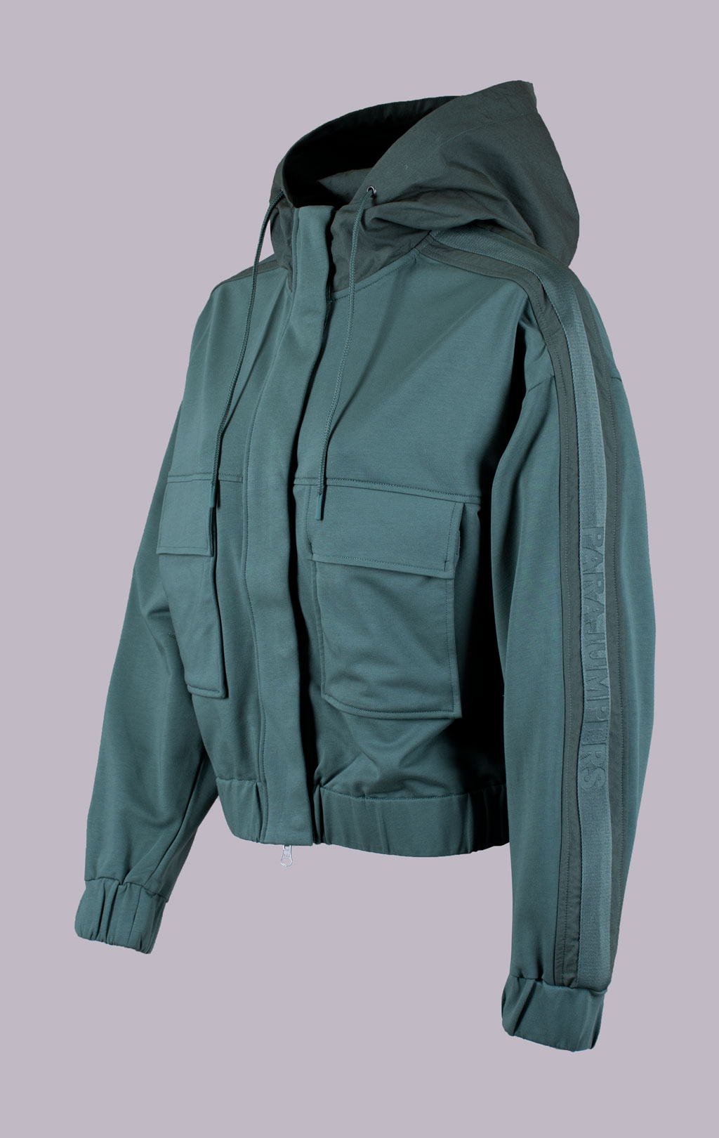 Женская толстовка PARAJUMPERS SALVAGE на молнии SS 26 smoky pine 