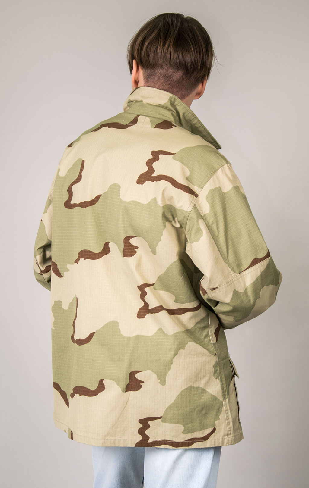 Китель полевой BDU полиэстер Rip-Stop desert-3