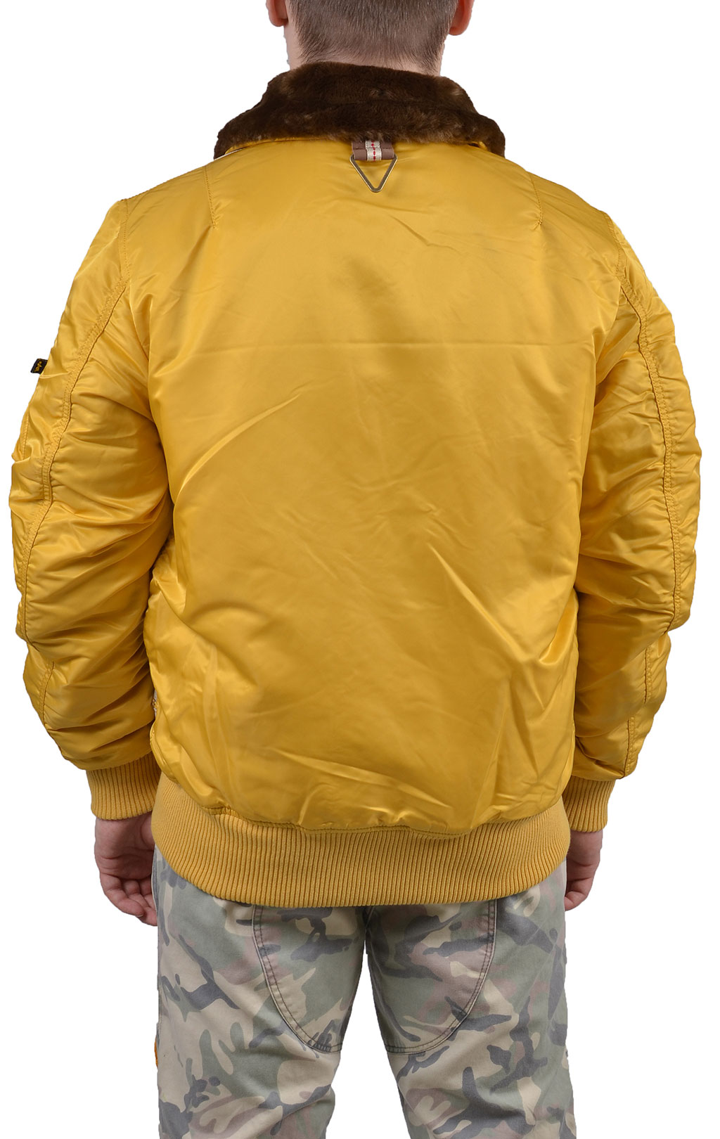 Куртка-пилот ALPHA INDUSTRIES INJECTOR X yellow 