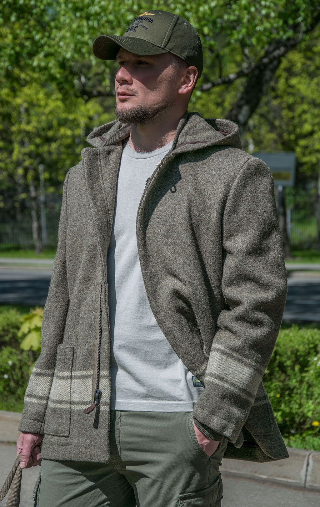 Пальто COCKPIT UTAH Blanket Jacket (Z26A019) 