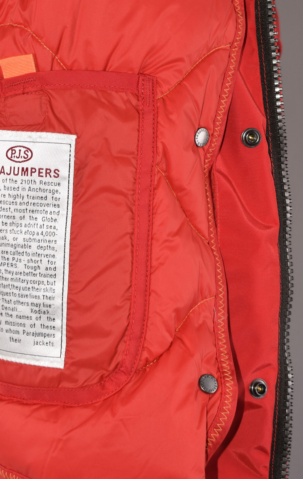 Аляска-пуховик PARAJUMPERS GOBI FW 22/23 true red 