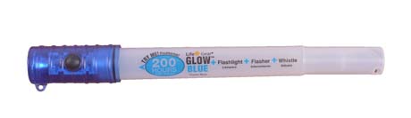 Фонарь-световая палочка на батарейках blue