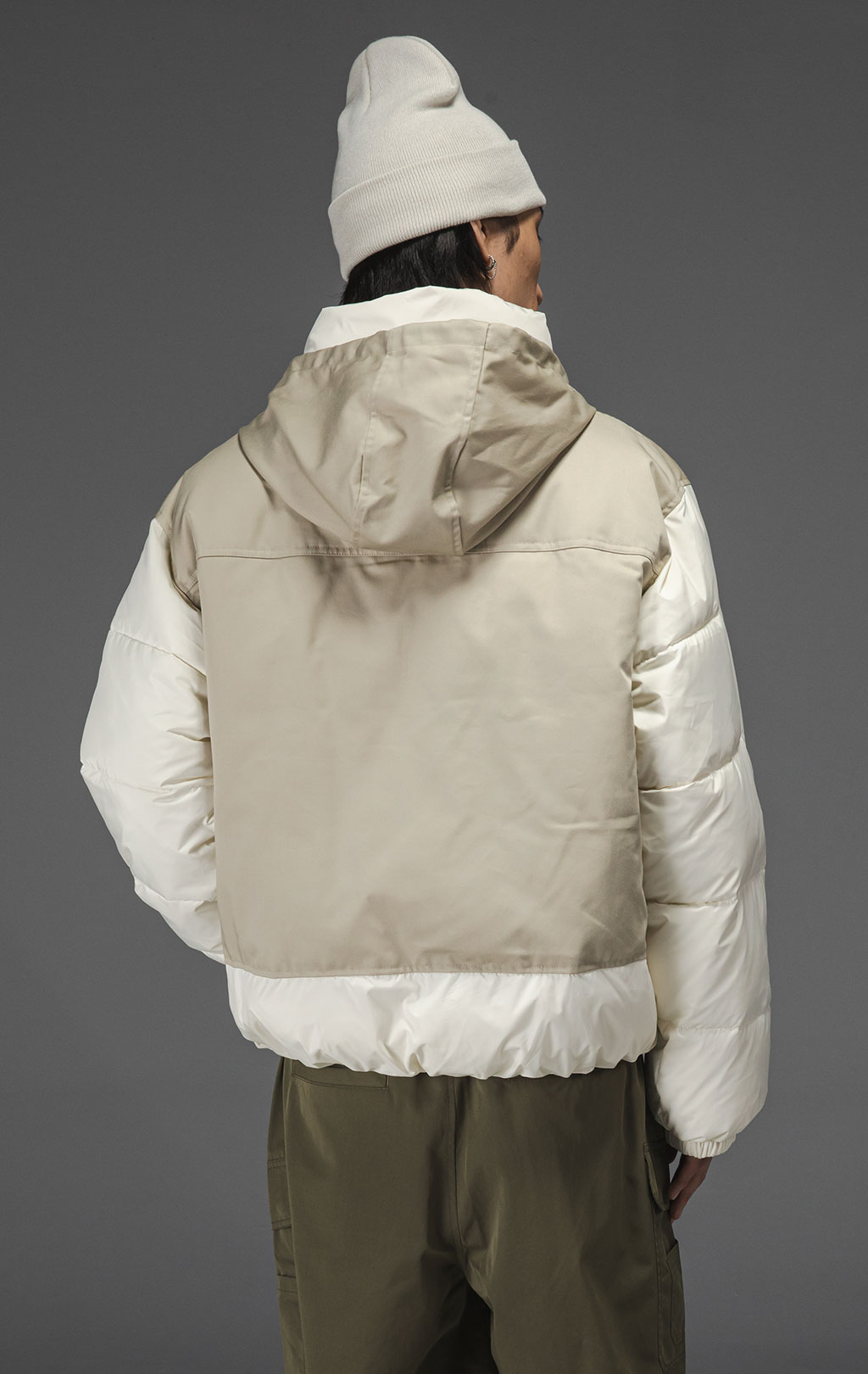 Куртка ALPHA INDUSTRIES 1960s SWEDISH ARMY MOTORCYCLE MOD PARKA FW 25/26 dune white 