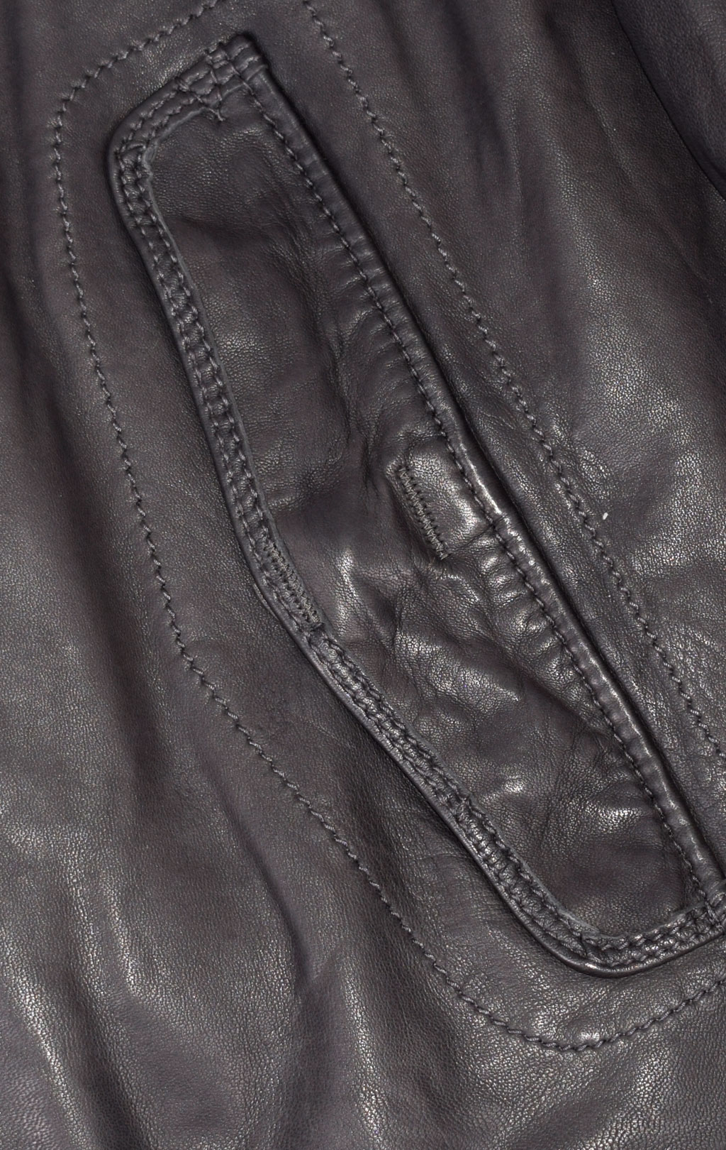 Куртка-пилот PARAJUMPERS JOSH LEATHER кожа FW 21/22 phantom 