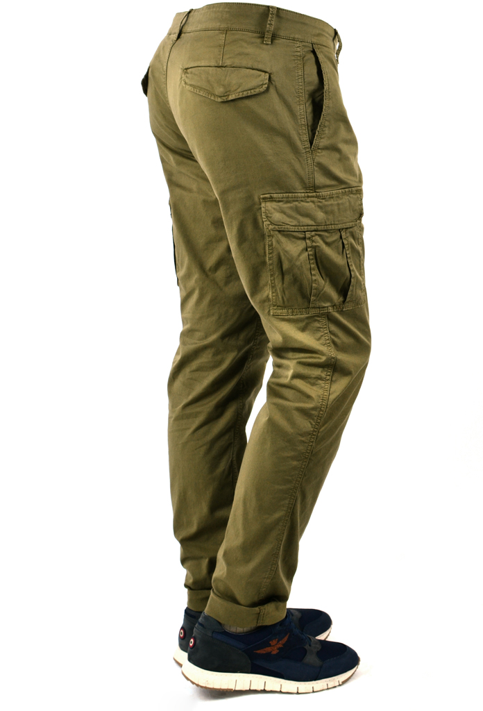 Брюки-карго AERONAUTICA MILITARE dark olive (PA 1285) 