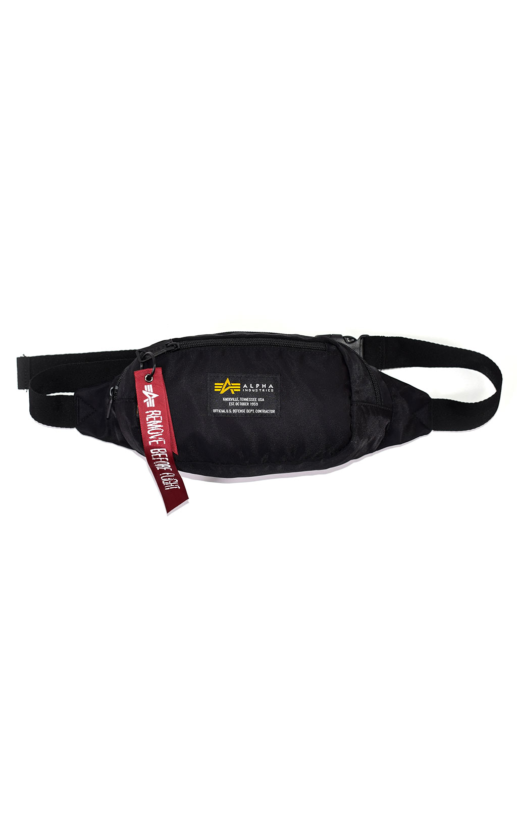 Сумка поясная ALPHA INDUSTRIES CREW WAIST BAG black 